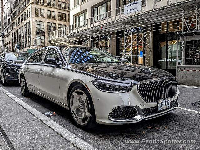 Mercedes Maybach spotted in Manhattan, New York