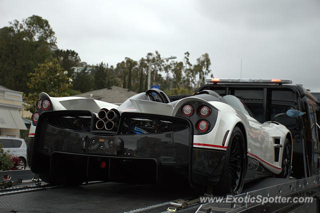 Pagani Huayra spotted in Los Angeles, California