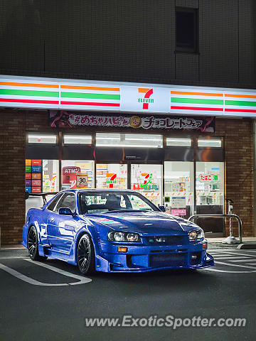 Nissan Skyline spotted in Tokyo, Japan