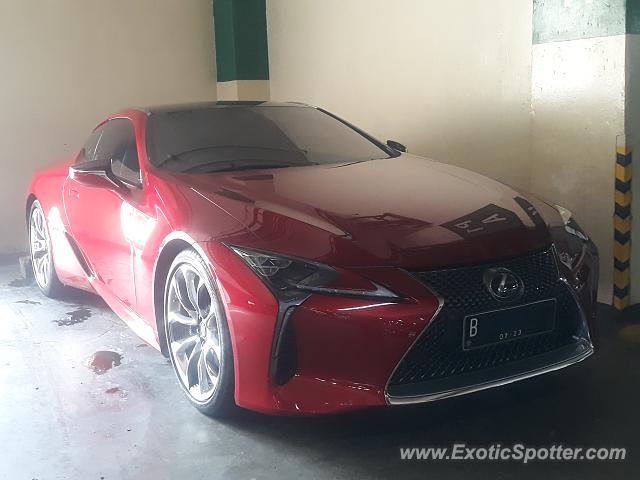 Lexus LC 500 spotted in Jakarta, Indonesia