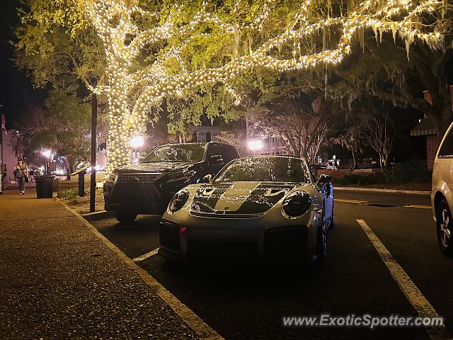 Porsche 911 GT2 spotted in Amelia Island, Florida