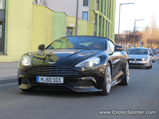 Aston Martin Vanquish spotted in Munich,Germany, Germany