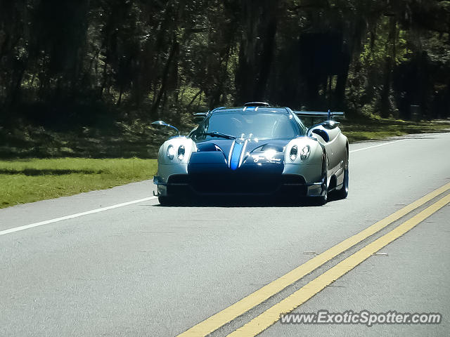 Pagani Huayra spotted in Amelia Island, Florida