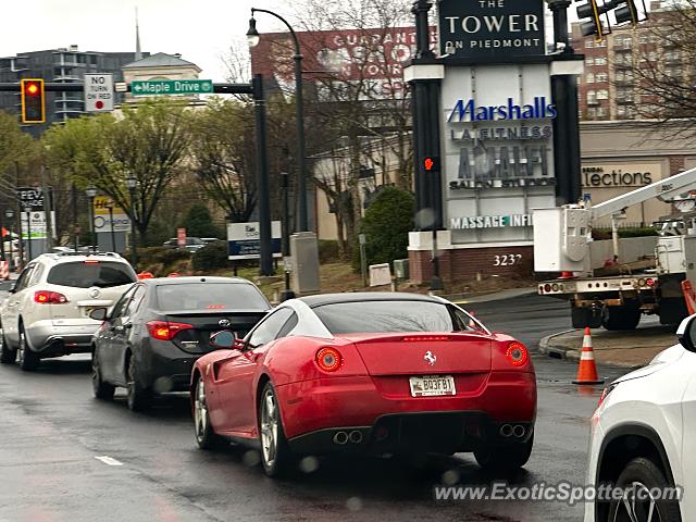 Ferrari 599GTB spotted in Atlanta, Georgia