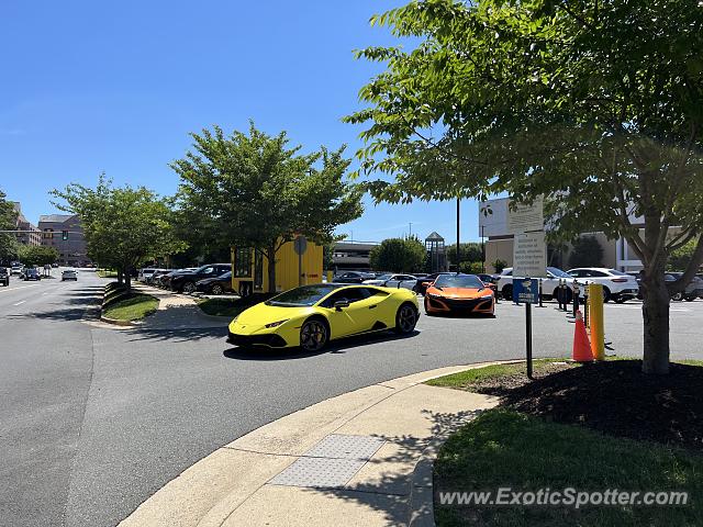 Lamborghini Huracan spotted in Tysons Corner, Virginia