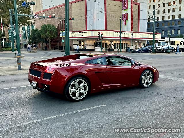 Lamborghini Gallardo spotted in New Orleans, Louisiana