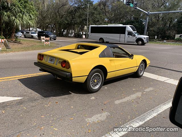 Ferrari 308 spotted in Amelia Island, Florida