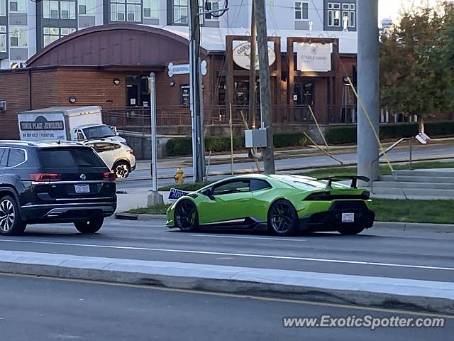 Lamborghini Huracan spotted in Charlotte, North Carolina