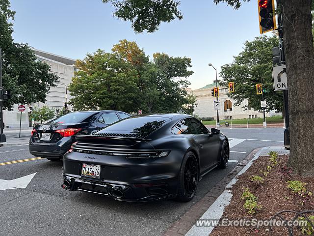 Porsche 911 Turbo spotted in Washington DC, United States