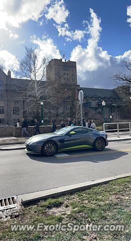 Aston Martin Vantage spotted in Bloomington, Indiana