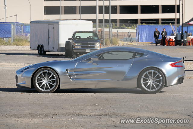 Aston Martin One-77 spotted in Las Vegas, Nevada