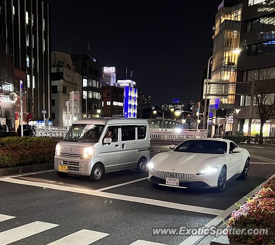 Ferrari Roma spotted in Tokyo, Japan