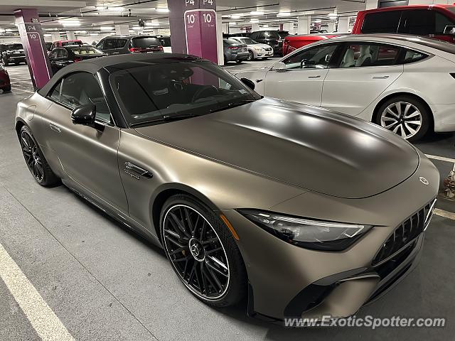 Mercedes SL 65 AMG spotted in Washington DC, United States