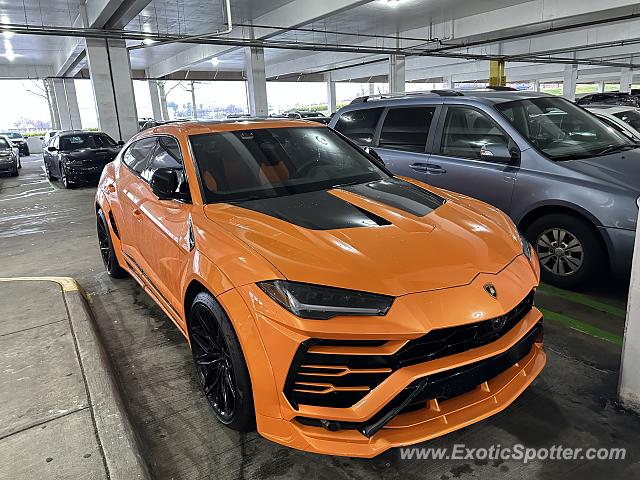 Lamborghini Urus spotted in Tysons Corner, Virginia