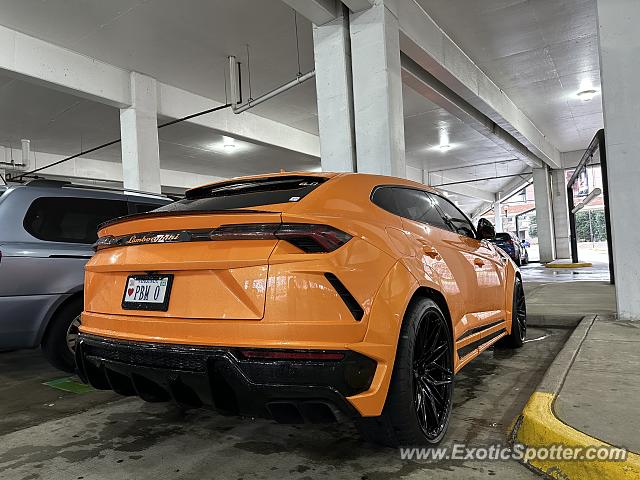Lamborghini Urus spotted in Tysons Corner, Virginia
