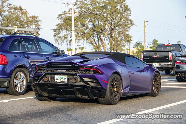 Lamborghini Huracan spotted in Yulee, Florida