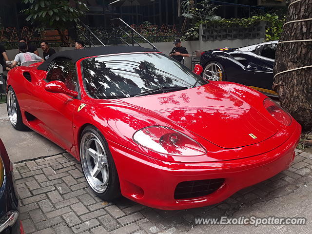 Ferrari 360 Modena spotted in Jakarta, Indonesia
