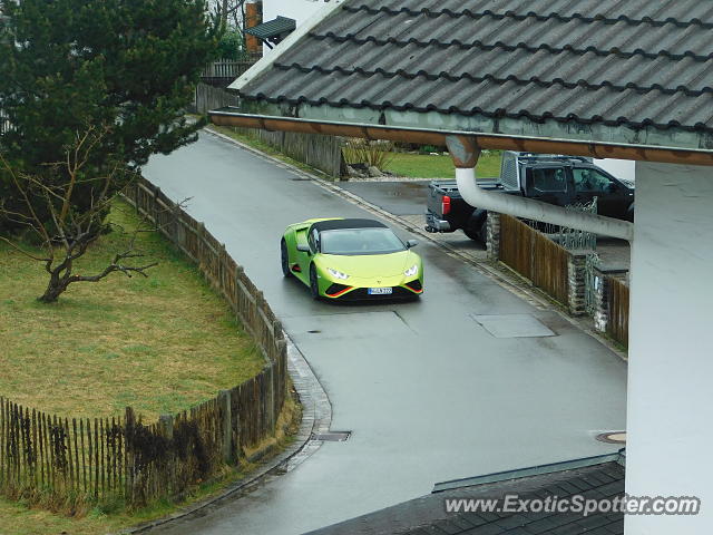 Lamborghini Huracan spotted in Farchant, Germany