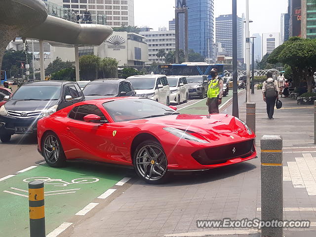 Ferrari 812 Superfast spotted in Jakarta, Indonesia