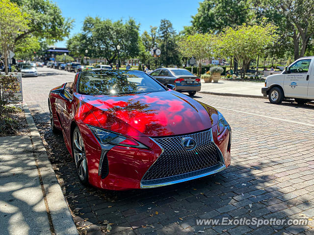Lexus LC 500 spotted in Winter Park, Florida