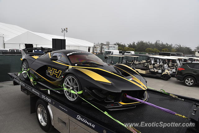 Ferrari FXX spotted in Pebble Beach, California