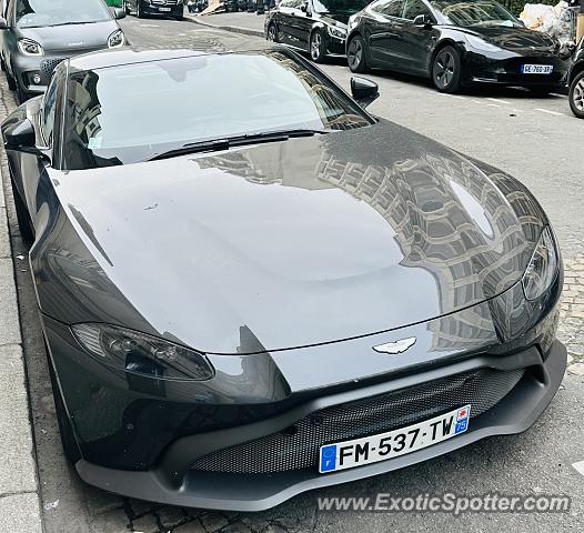 Aston Martin DB11 spotted in Paris, France