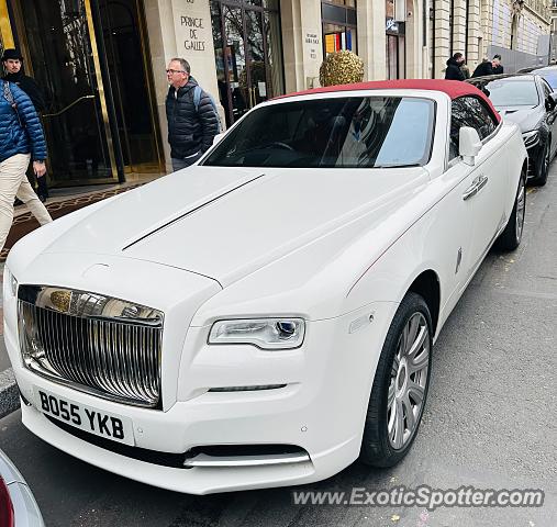 Rolls-Royce Dawn spotted in Paris, France