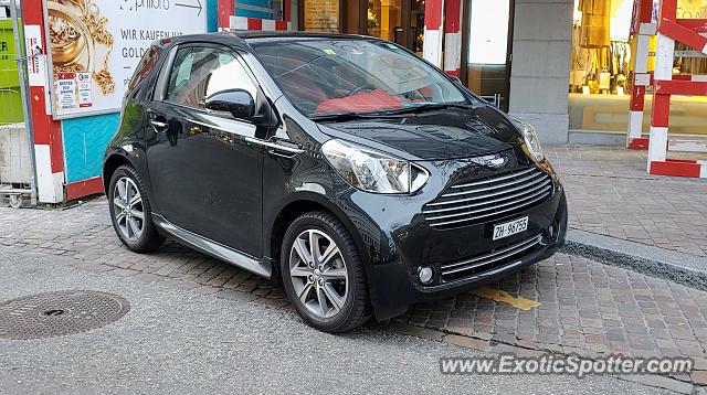 Aston Martin Cygnet spotted in Zurich, Switzerland