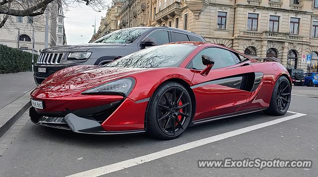 Mclaren 570S spotted in Zurich, Switzerland