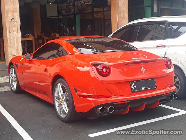 Ferrari California spotted in Tangerang, Indonesia