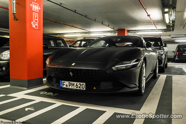 Ferrari Roma spotted in Frankfurt, Germany