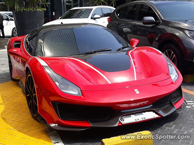 Ferrari 488 GTB spotted in Jakarta, Indonesia