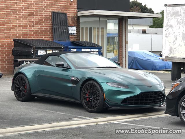 Aston Martin Vantage spotted in Los Angeles, California