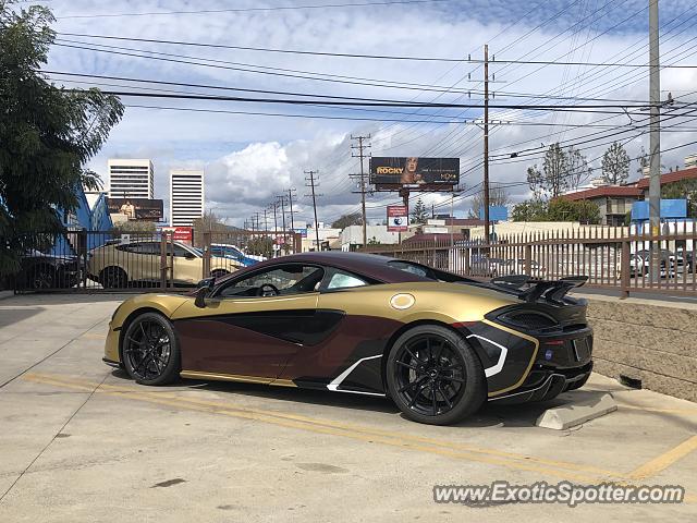 Mclaren 570S spotted in Los Angeles, California