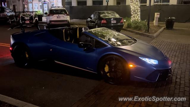 Lamborghini Huracan spotted in Amelia Island, Florida