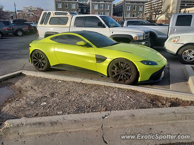 Aston Martin Vantage spotted in Salt Lake City, Utah