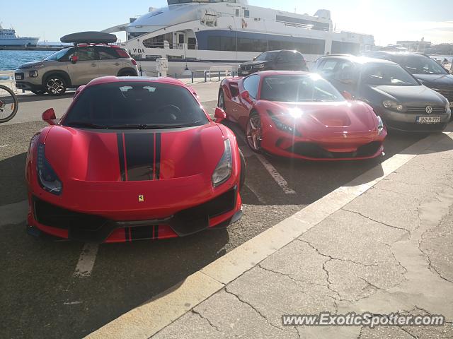 Ferrari F8 Tributo spotted in Split, Croatia