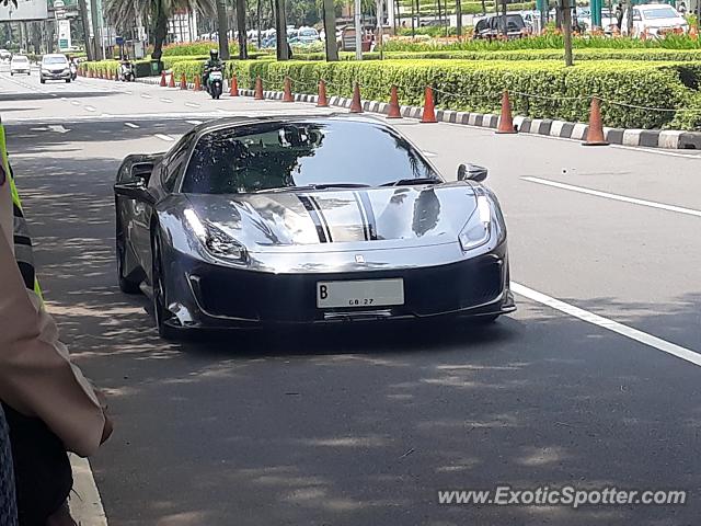 Ferrari 488 GTB spotted in Jakarta, Indonesia