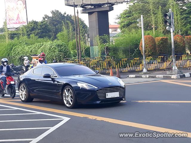 Aston Martin Rapide spotted in Jakarta, Indonesia