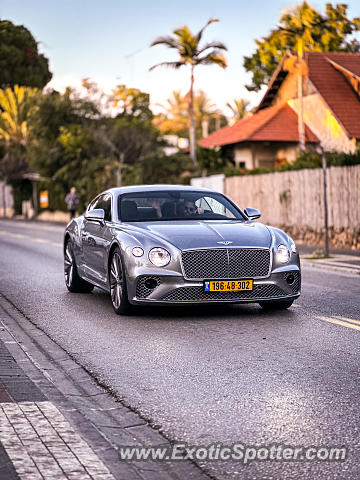 Bentley Continental spotted in Tzhala, Israel