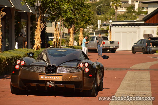 Pagani Huayra spotted in Orange County, California