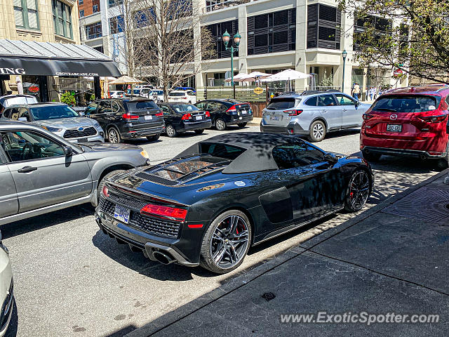 Audi R8 spotted in Asheville, North Carolina