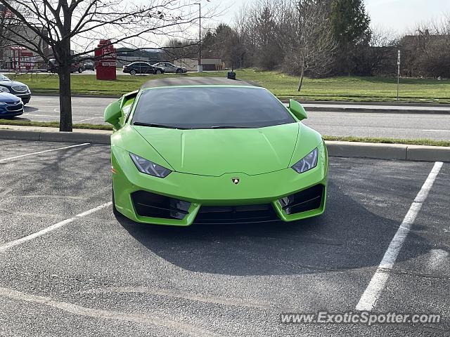 Lamborghini Huracan spotted in Lafayette, Indiana