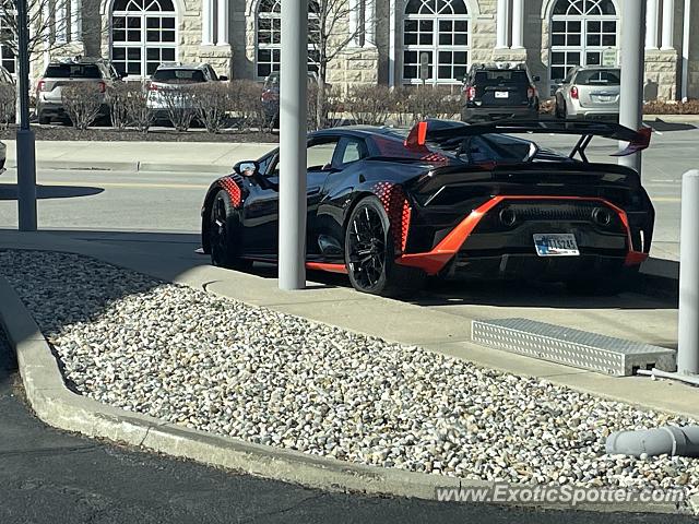 Lamborghini Huracan spotted in Lebanon, Indiana