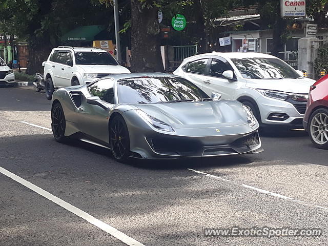 Ferrari 488 GTB spotted in Jakarta, Indonesia
