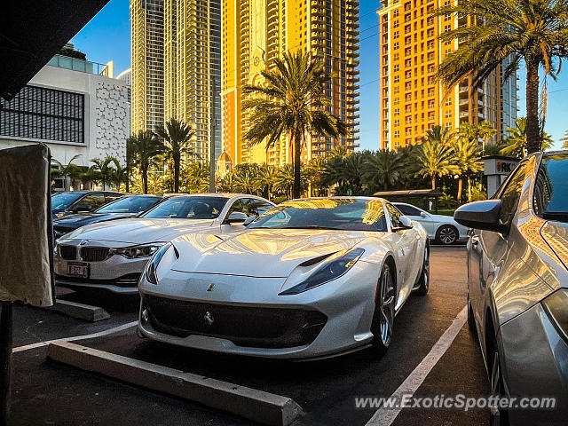 Ferrari 812 Superfast spotted in Sunny Isles, Florida
