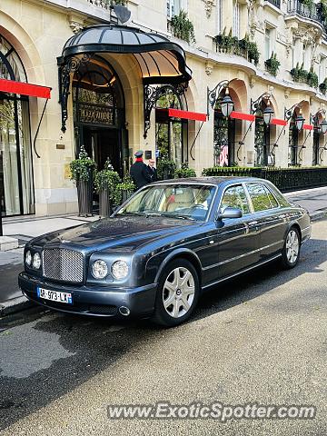 Bentley Arnage spotted in Paris, France