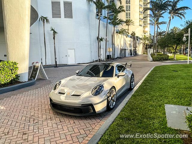 Porsche 911 GT3 spotted in Sunny Isles, Florida