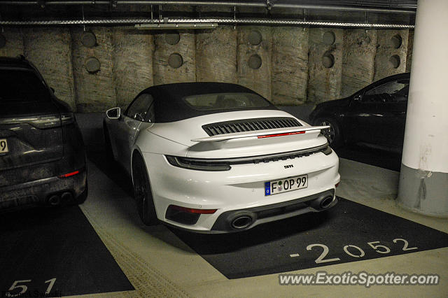 Porsche 911 Turbo spotted in Frankfurt, Germany