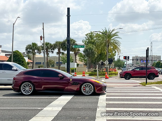 Ferrari GTC4Lusso spotted in Orlando, Florida